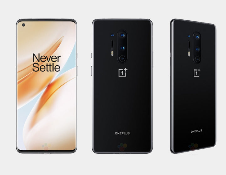 OnePlus 8 Pro 5G Smartphone (Model IN2025) - 256GB Storage, 12GB RAM, Dual SIM, GSM Unlocked, Onyx Black - Perfect for Gaming, Streaming & Business Use