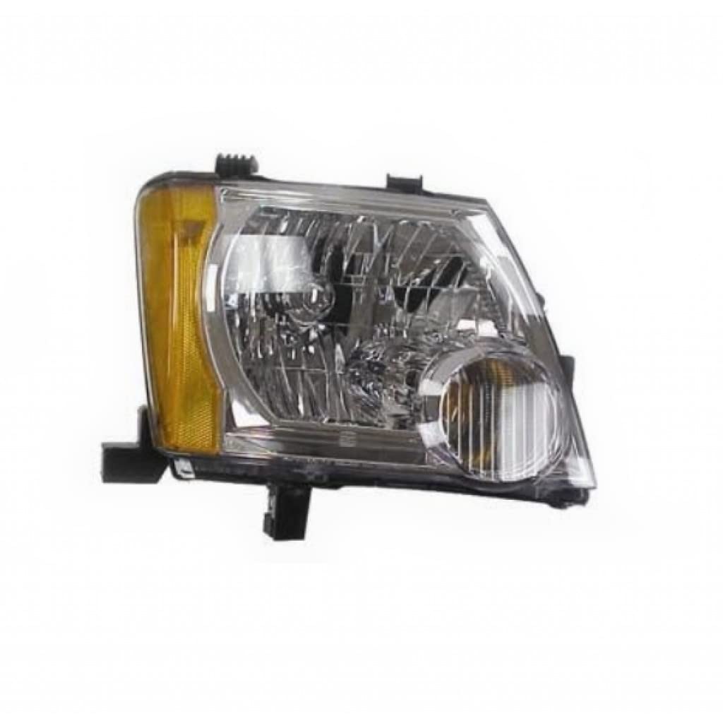 2011-2012 Nissan Xterra Passenger Side Headlight Assembly - CAPA Certified Replacement (Part# NI2503161) | Durable LED Car Lights for Night Driving & Off-Road Adventures