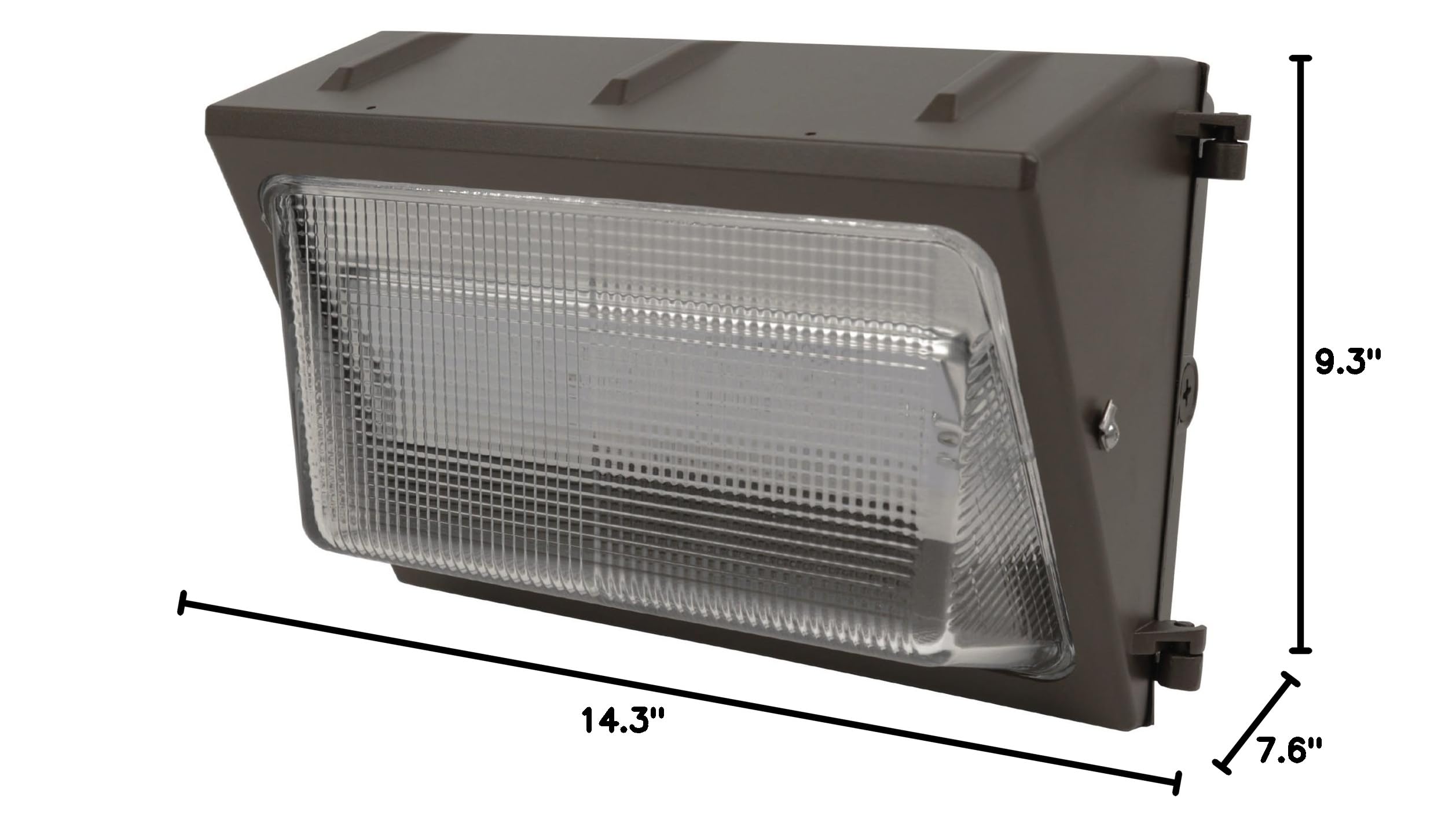 FEIT Electric PROSERIES 50W LED Wall Pack Light - Outdoor Security Lighting for Garage, Warehouse & Building Exteriors
