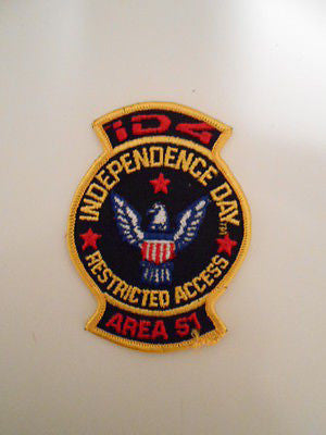 Exclusive 3x3 Independence Day Movie Patch - Limited Edition Collectible for Fans, Cosplay & Costume Accessories