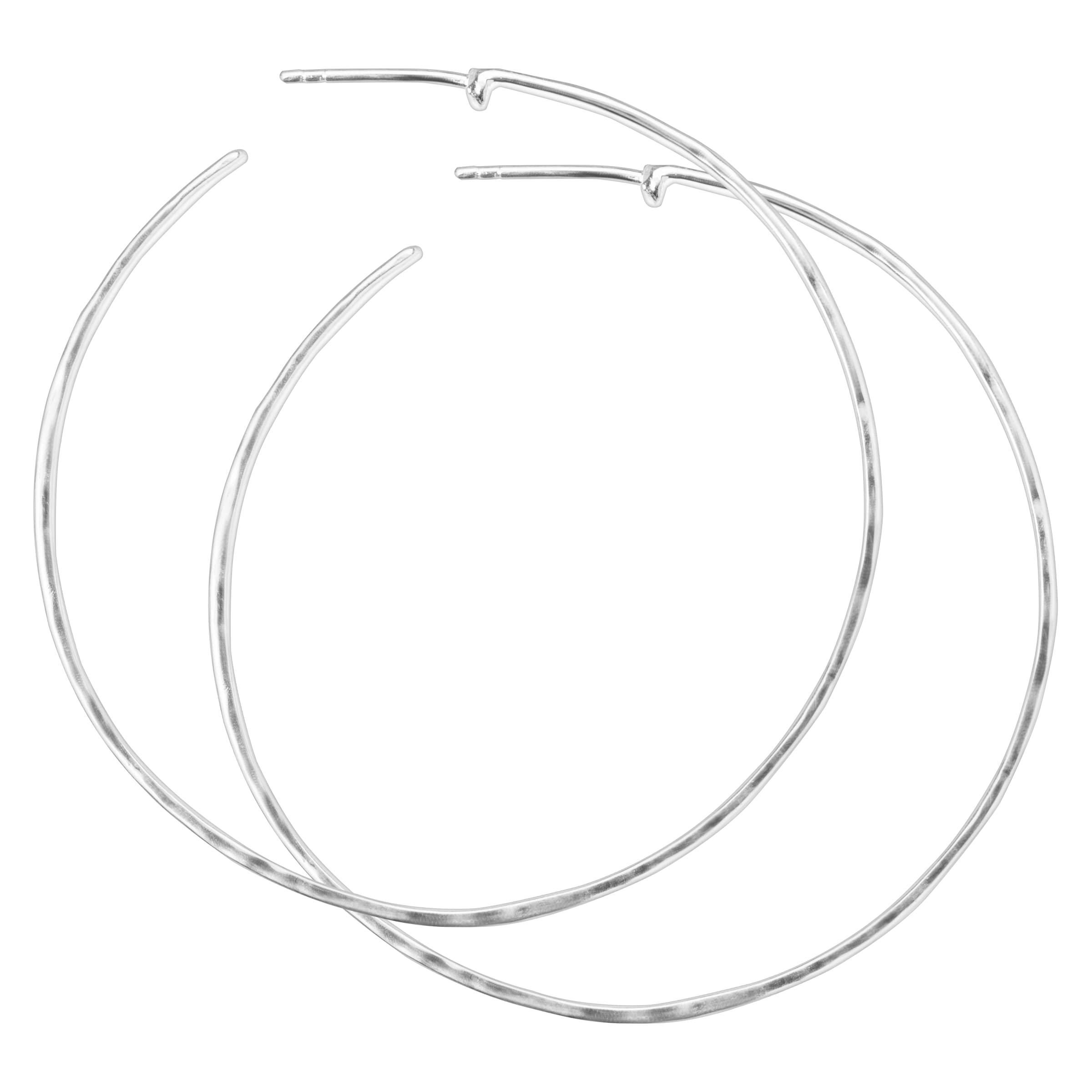 Silpada Sterling Silver 'Circle Up' Hammered Hoop Earrings - Elegant Jewelry for Women, Perfect for Parties, Weddings & Everyday Wear