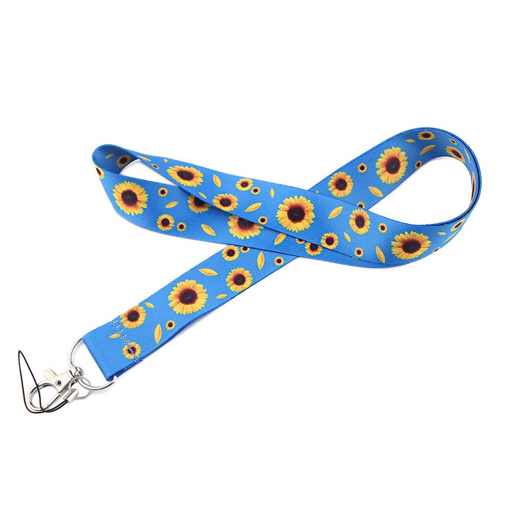 VIQWYIC Breakaway Lanyard with Retractable Badge Reel - for ID Badges & Security Cards at Work