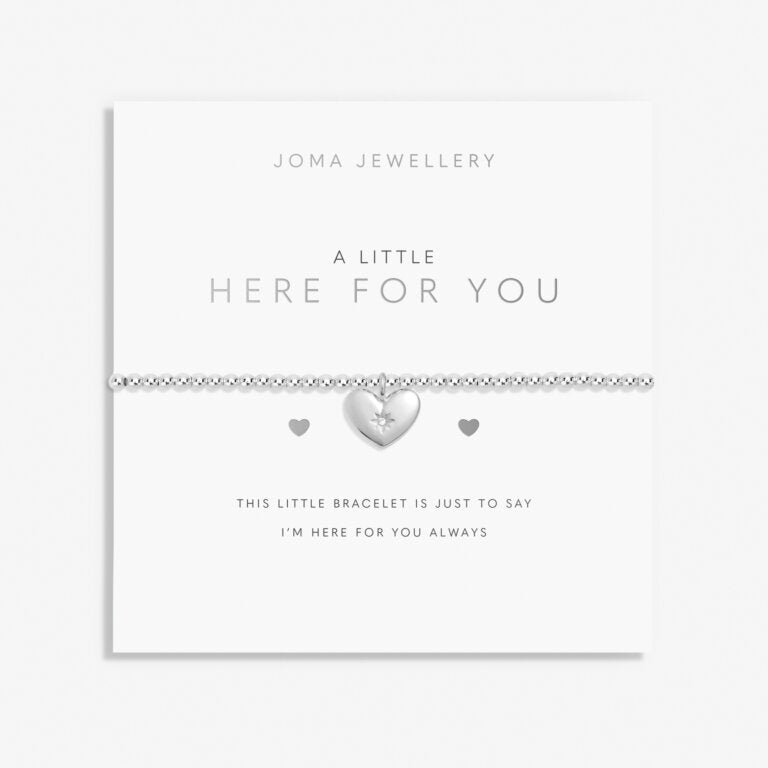 Joma Jewellery Bracelet - A Little Here For You | Elegant & Meaningful Gift for Her | Perfect for Anniversaries, Birthdays & Special Occasions