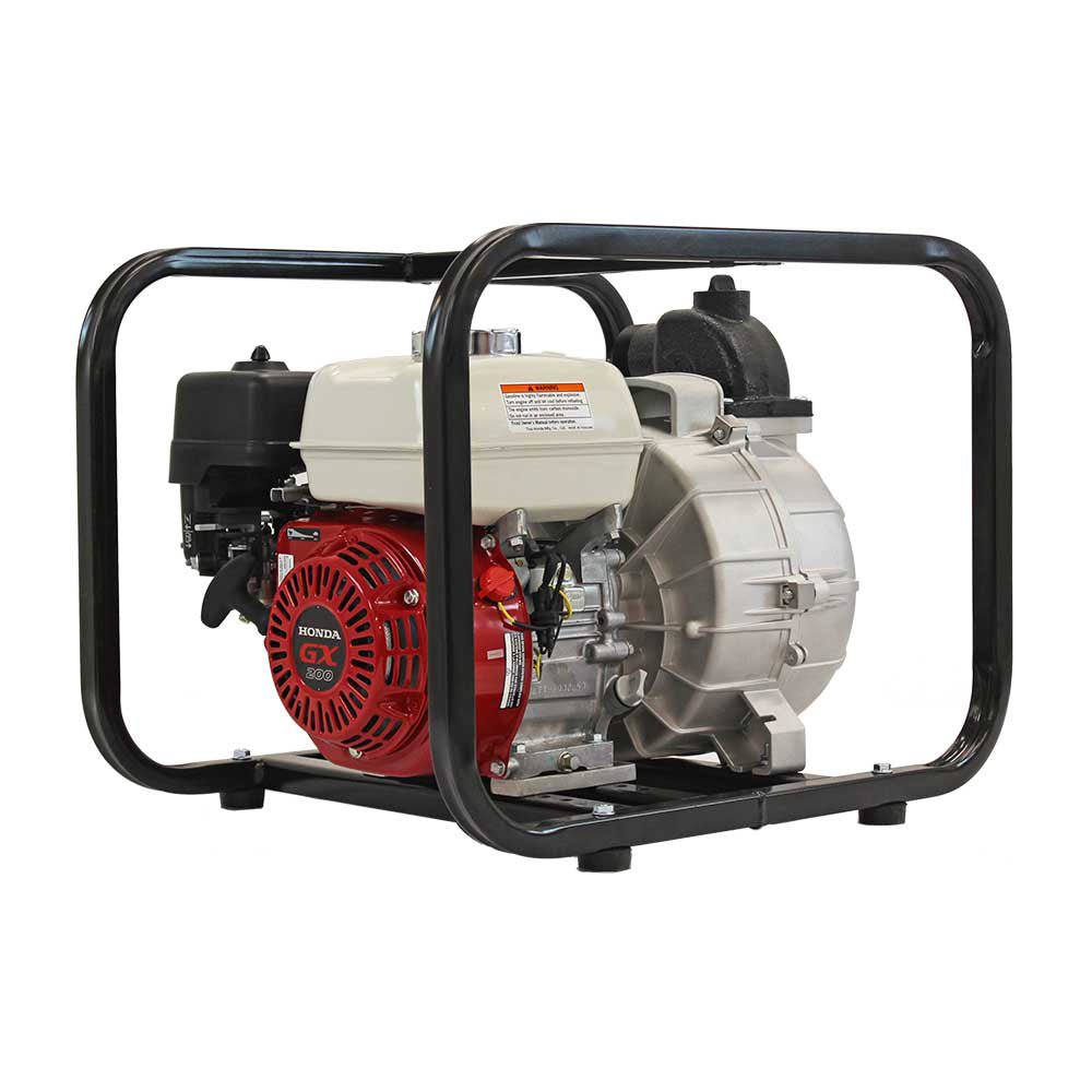 Brave High Pressure Water Pump 2 Inch with Honda GX200 Engine - Perfect for Irrigation, Construction, and Emergency Water Transfer