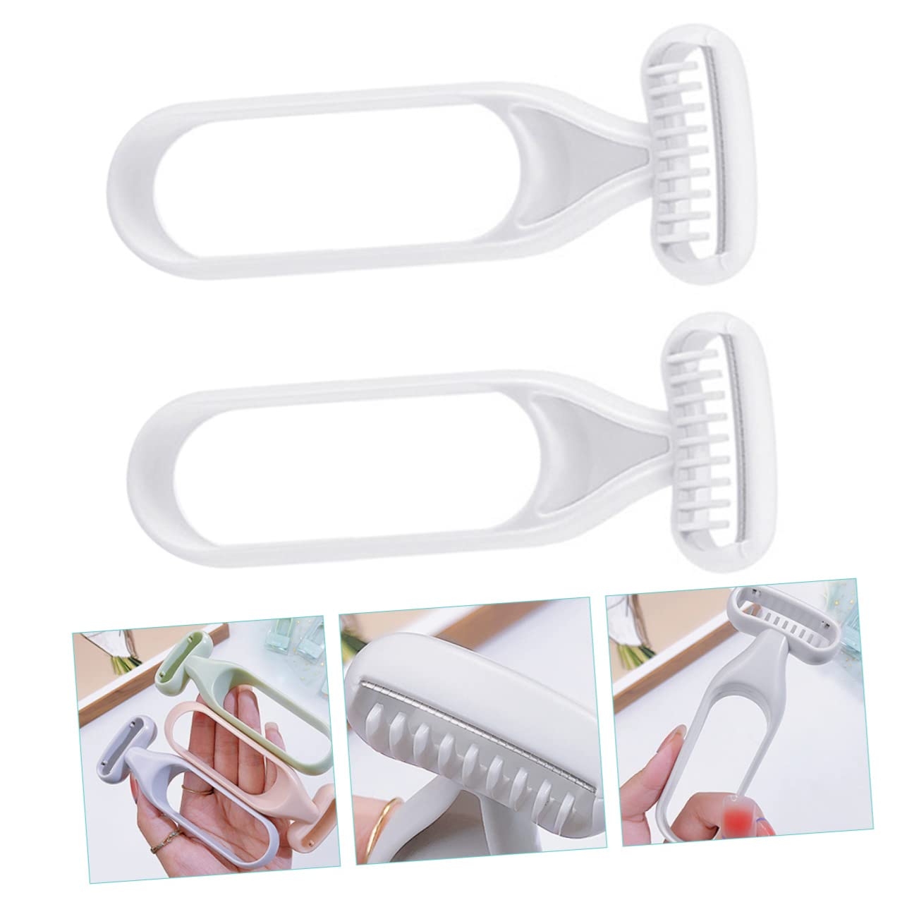 Women's Underarm Razor & Body Hair Trimmer Set - Manual Bikini & Leg Hair Remover for Smooth Skin | Perfect for Shaving, Travel & Personal Grooming