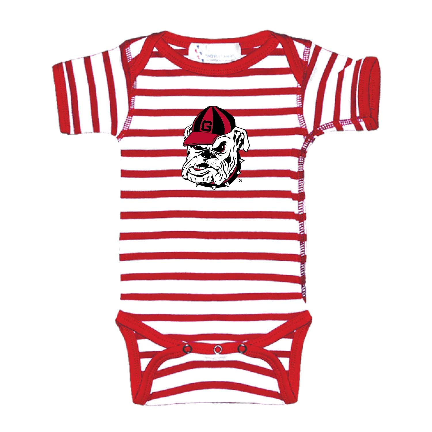 Two Feet Ahead Striped Baby Bodysuit - Soft Newborn Onesie for Boys 0-3M 6M 12M | Perfect for Playtime, Photo Shoots & Everyday Comfort