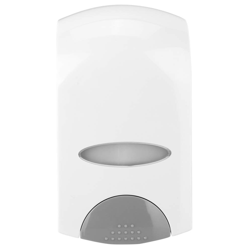 Wall Mounted Single Head Shower Pump & Refillable Liquid Soap Dispenser - Manual Hand Soap, Shampoo & Lotion Dispenser for Bathroom, Kitchen, Salon & Spa Use