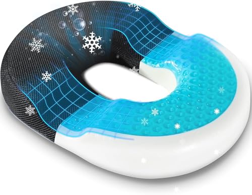 Cooling Gel Seat Cushion/Black