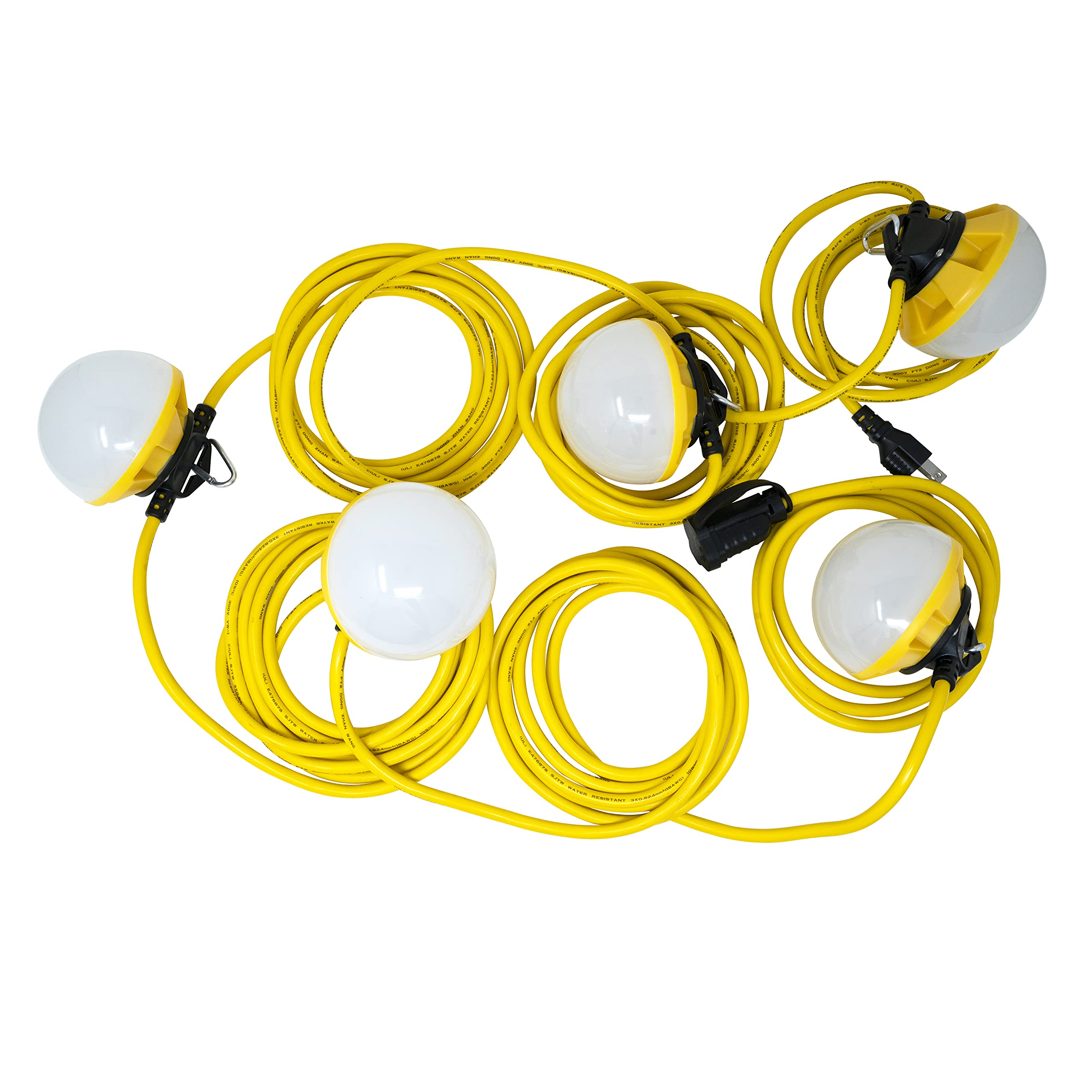 Southwire 7174SW 50ft Yellow LED String Lights - Outdoor/Indoor Decorative Lighting for Patio, Garden, Party & Christmas Decor
