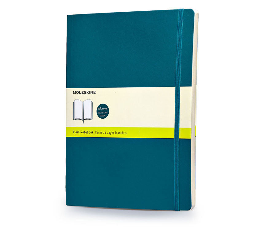 Premium Moleskine Colored Plain Notebook - Extra Large Soft Cover Journal for Artists, Writers & Professionals - Perfect for Sketching, Note-Taking & Creative Projects