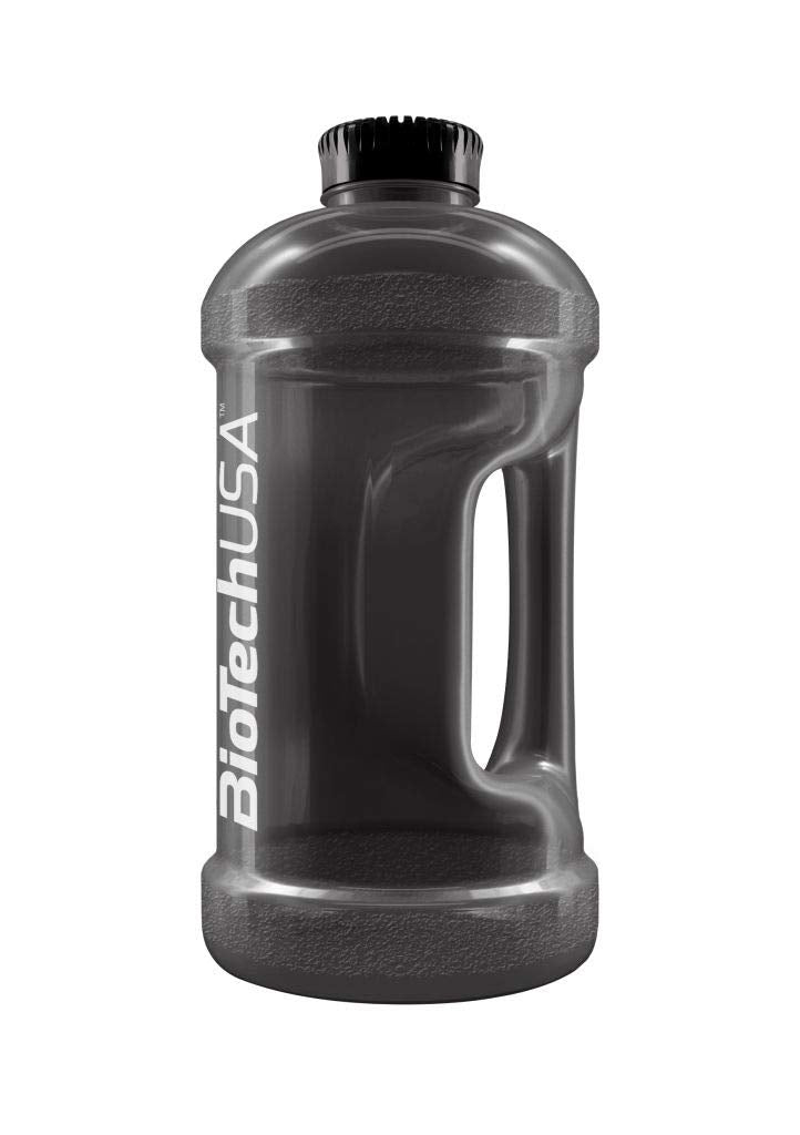 BioTechUSA 2200ml Light Blue Gallon Water Jug - BPA-Free, Leak-Proof Sports Water Bottle for Gym, Hiking & Outdoor Activities