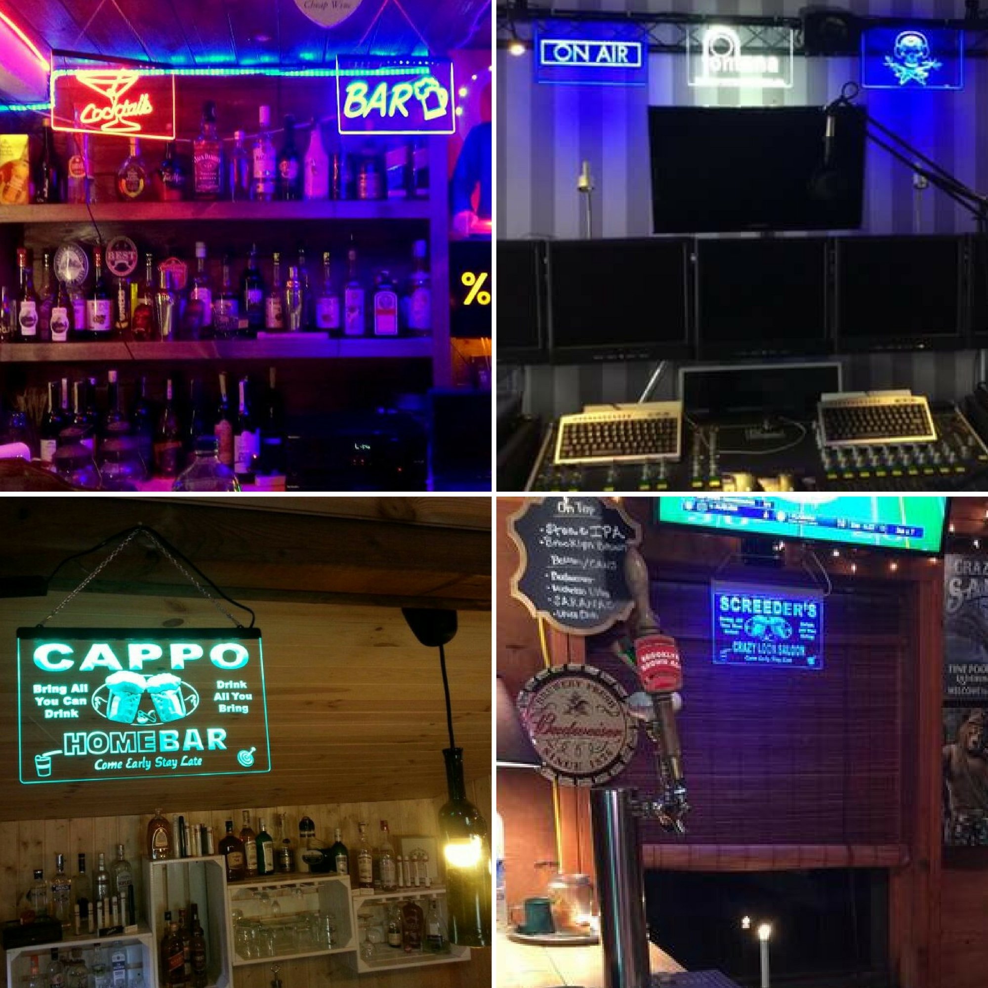 ADVPRO On Air Headphone Headset Studio Bar Beer LED Neon Sign - Purple (12 x 8.5 Inches) for Music Studios, Pubs & Man Caves - Perfect for DJs, Bartenders & Gamers