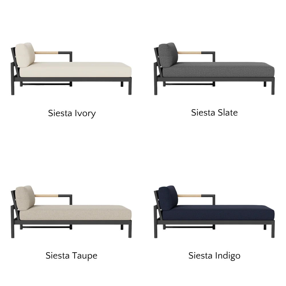 Breeze XL Outdoor Chaise Lounge Right - Premium Patio Furniture for Poolside, Garden & Backyard Relaxation