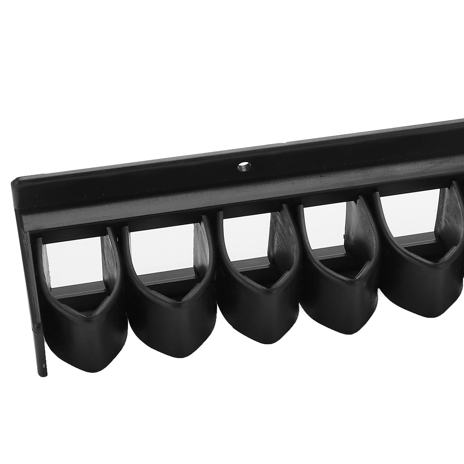 Plastic Horizontal Wall Mounted Whip Rack Holder - Horse Whip Organizer & Storage Hanger for Equestrian Gear | Perfect for Barns, Stables & Riding Arenas