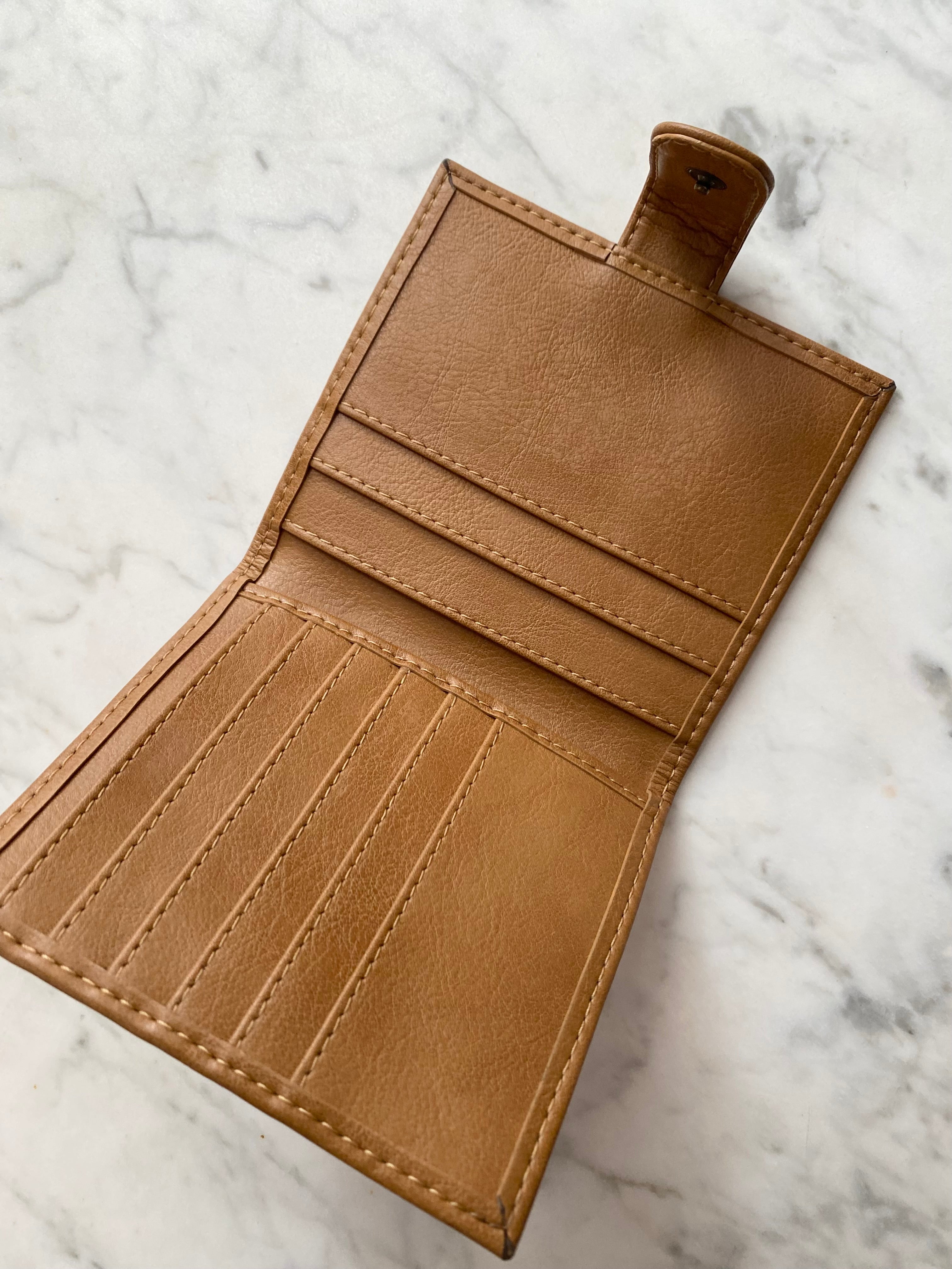 Novacas Genuine Leather Lilas Wallet in Camel - Stylish & Durable Women's Bifold Wallet for Everyday Use, Travel & Gift Giving