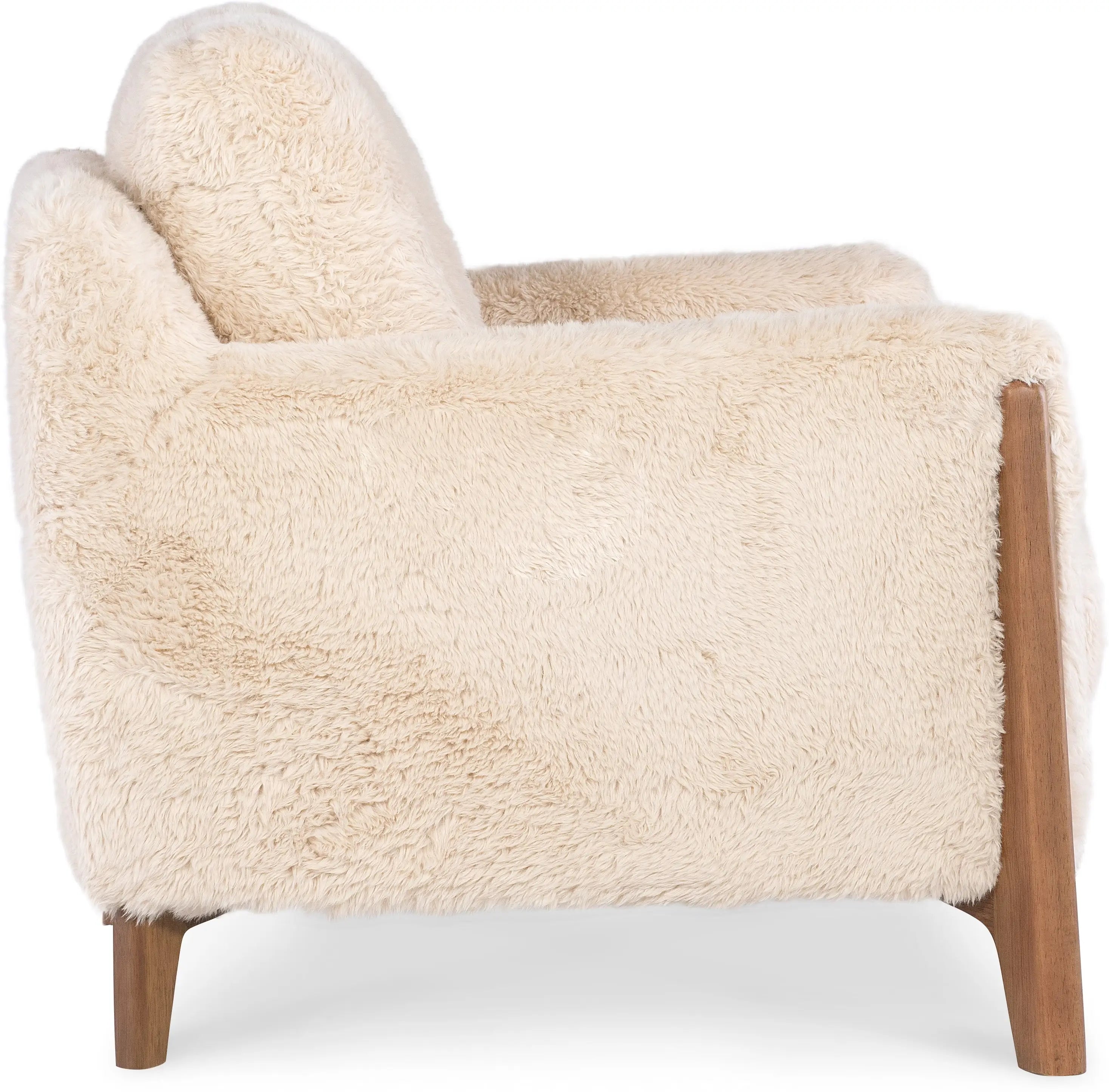 Cynthia Chair - Modern Accent Chair for Living Room, Bedroom & Office - Stylish Upholstered Armchair with Solid Wood Legs - Perfect for Home Decor, Reading & Relaxing