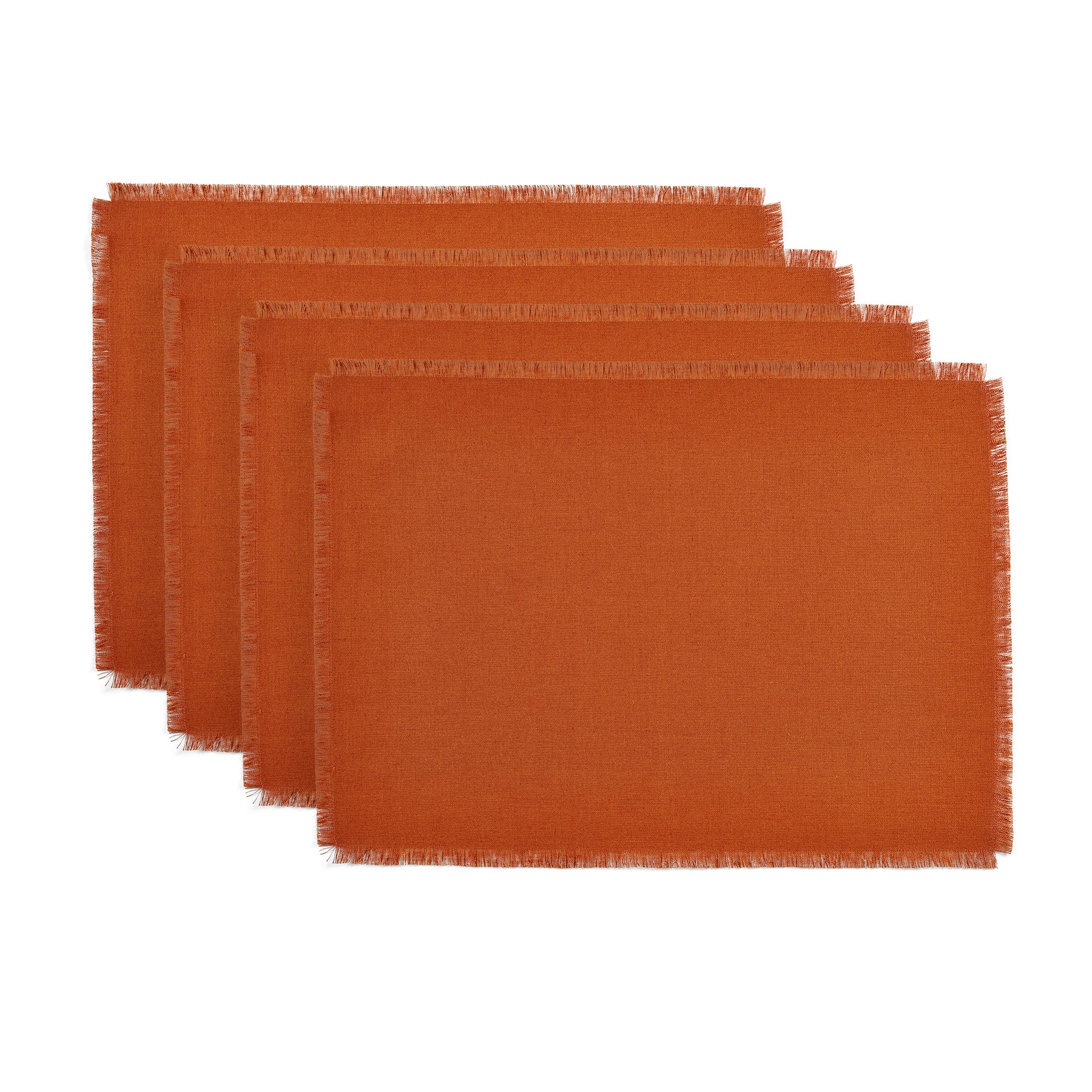 Stylish Fringe Placemats Set of 4 - Boho Chic Table Decor for Dining Room, Kitchen, or Outdoor Entertaining