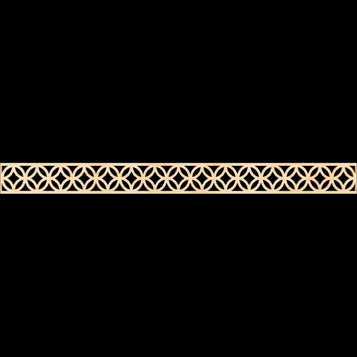 Crosby Fretwork Moulding - Decorative Wood Trim for Home & Furniture DIY Projects | Perfect for Wall Paneling, Cabinets, and Interior Design