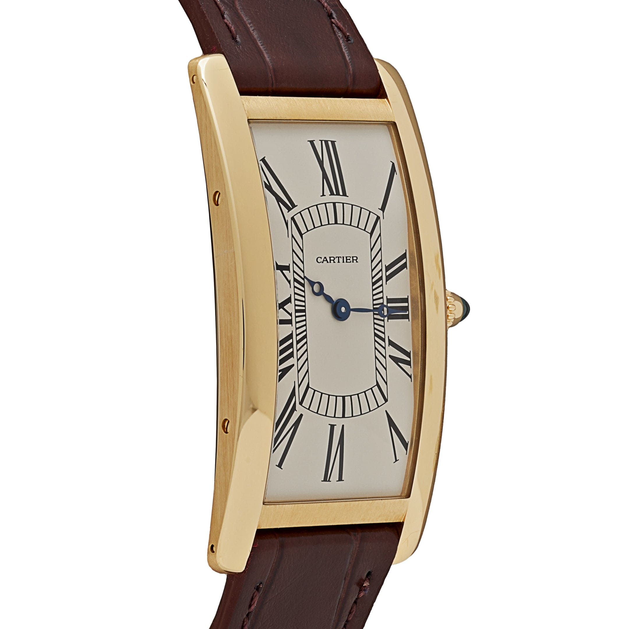Cartier Tank Cintrée WGTA0057 18K Yellow Gold Luxury Watch - 100th Anniversary Limited Edition (2022) - Perfect for Special Occasions & Collector's Item