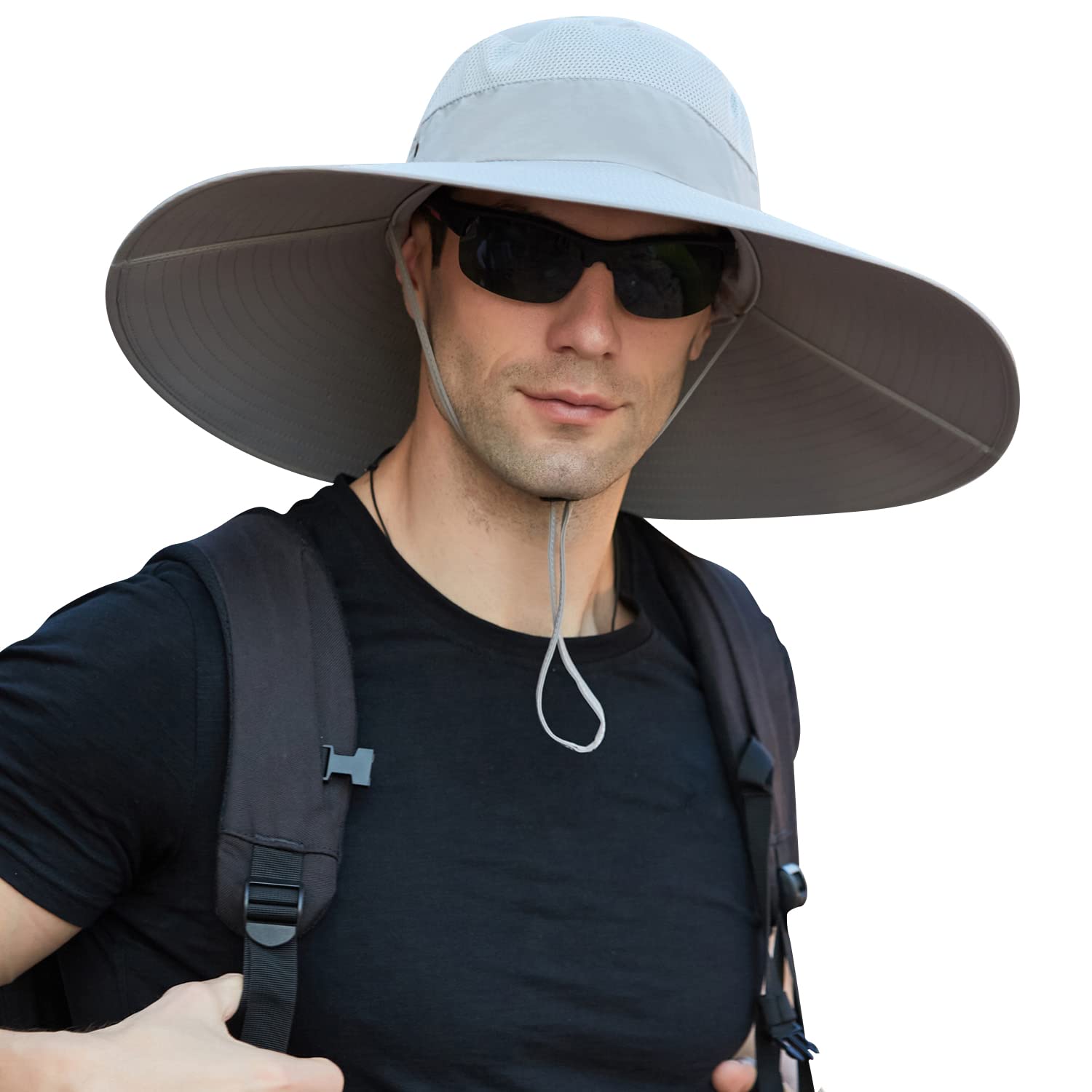 UV Protection Wide Brim Sun Hat for Men & Women - Breathable Summer Hat for Fishing, Hiking, Gardening & Beach Activities - Outdoor Sun Shield for All-Day Comfort