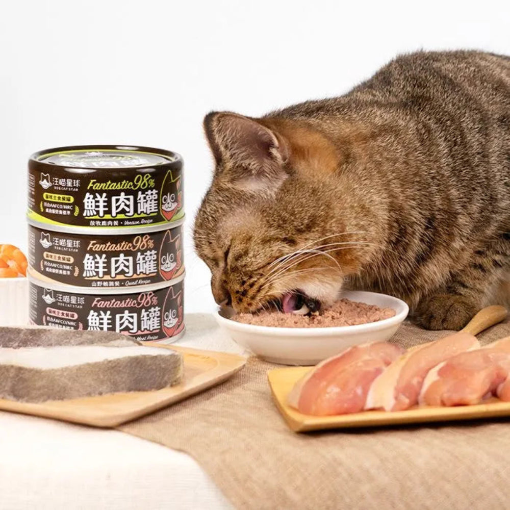 Premium Hypoallergenic Duck Meat Cat Food - 98% Duck Protein, Grain-Free & Balanced Nutrition for Sensitive Cats - Perfect for Indoor Cats & Allergy-Prone Felines