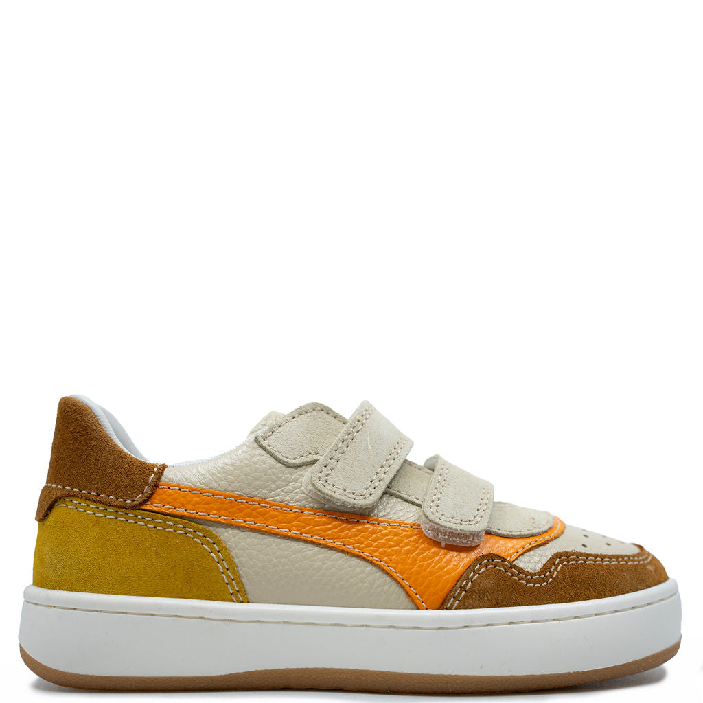 Beberlis Sand Multi Velcro Sneakers for Women - Comfortable Lightweight Walking Shoes with Adjustable Straps - Perfect for Casual Wear, Travel & Outdoor Activities
