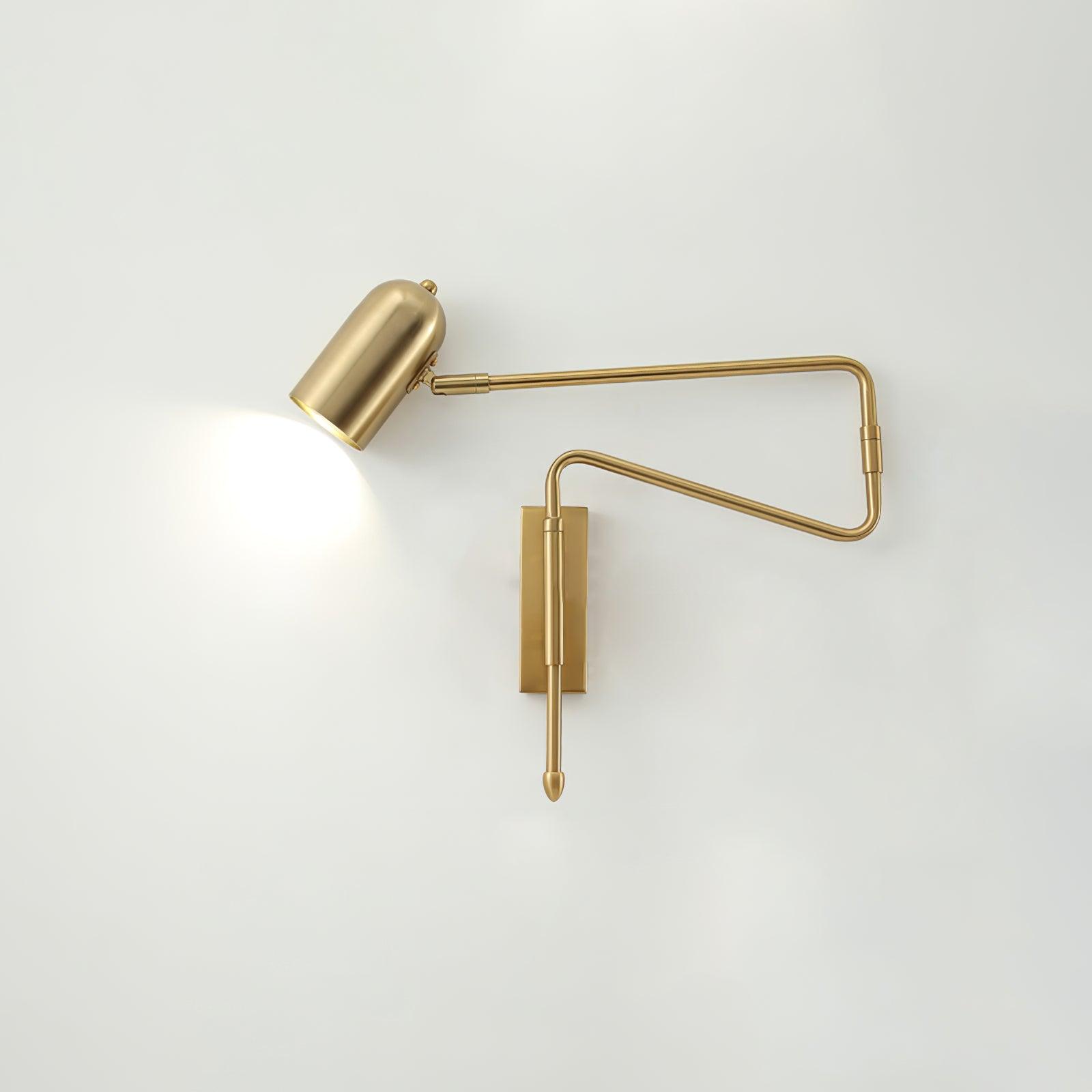 Adjustable Arm Reading Wall Lamp - Dimmable LED Light for Bedroom, Study & Office - Perfect for Night Reading, Working & Relaxing
