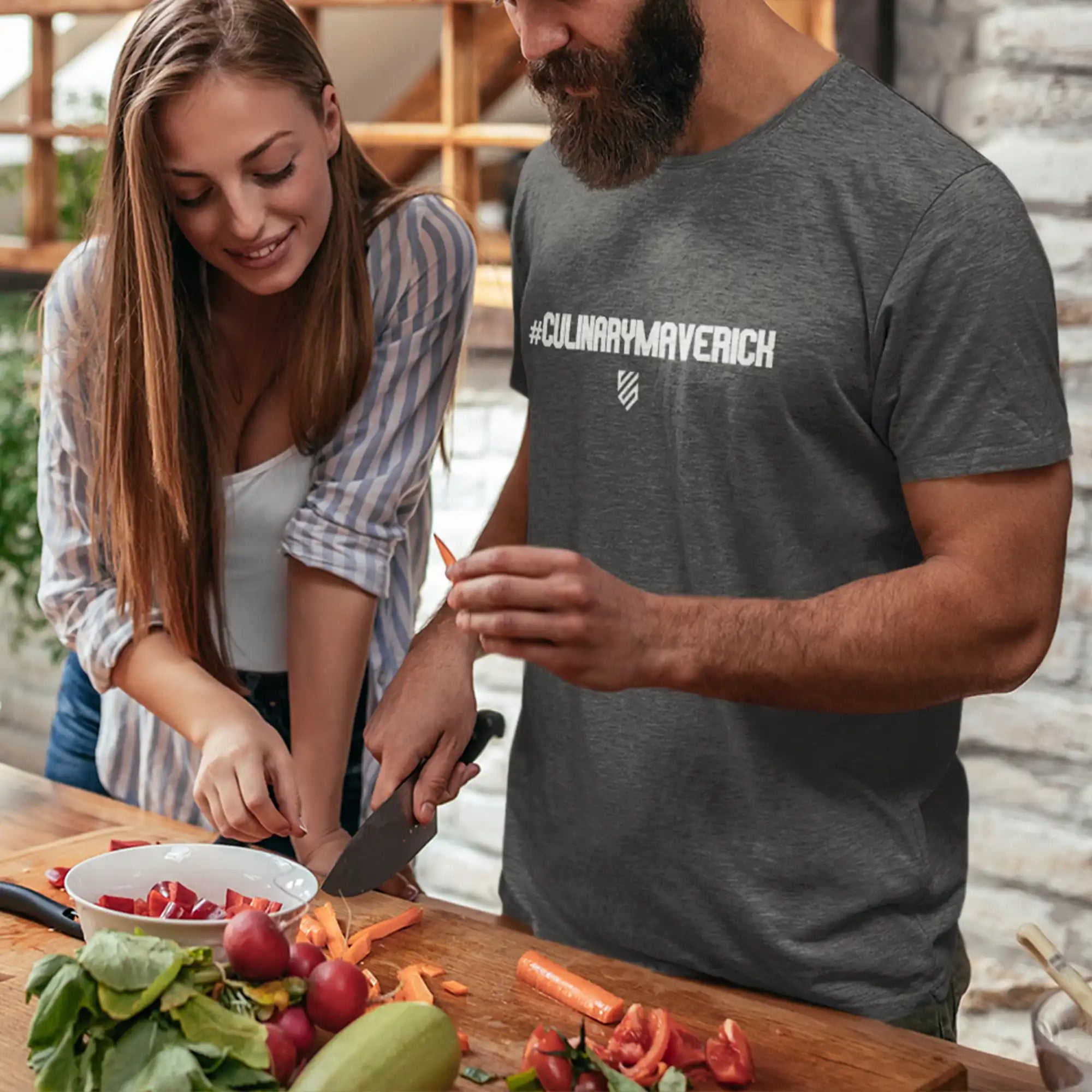 Culinary Maverick T-Shirt - Funny Chef Cooking Graphic Tee for Men & Women | Perfect for Kitchen, BBQ, Cooking Classes & Food Lovers