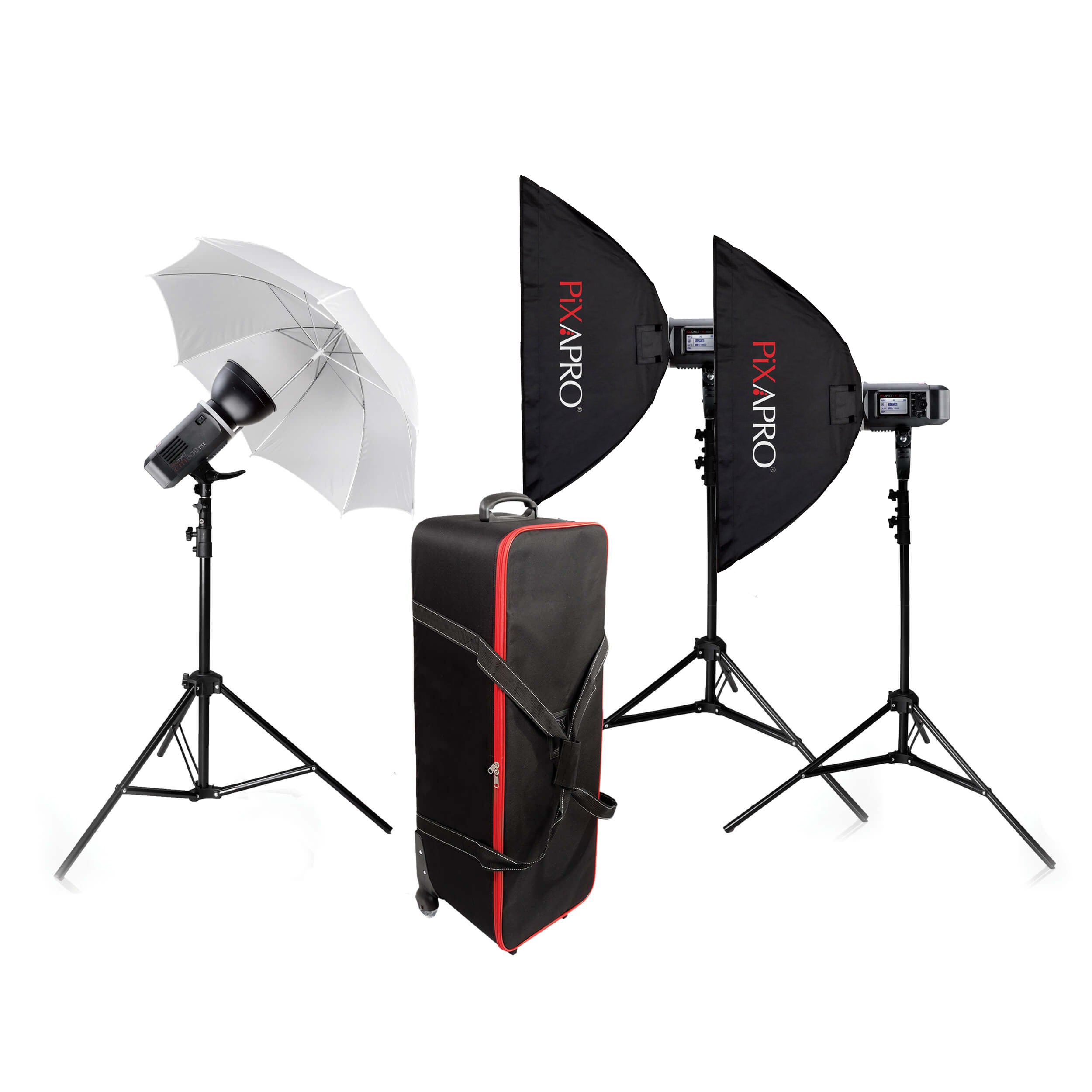 GODOX AD600B CITI600 TTL Battery-Powered 3-Head Flash Kit – Professional Studio & Outdoor Photography Lighting – Perfect for Portraits, Events & Product Shoots