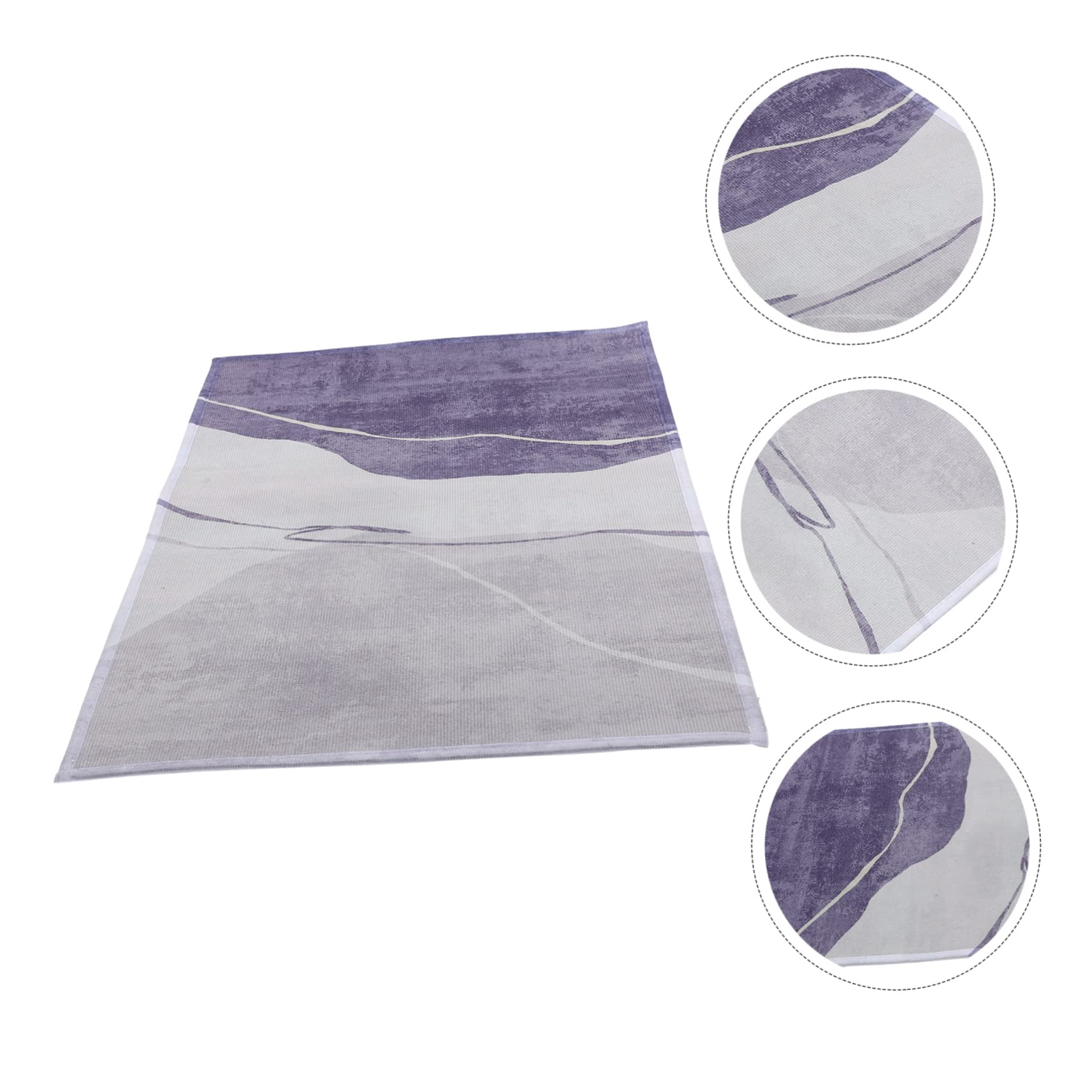 FAVOMOTO 4-Piece Non-Toxic Baby Crawling Play Mat - Foldable Soft Polyester Floor Mat for Infants & Toddlers - Perfect for Nursery, Playroom & Daycare Use