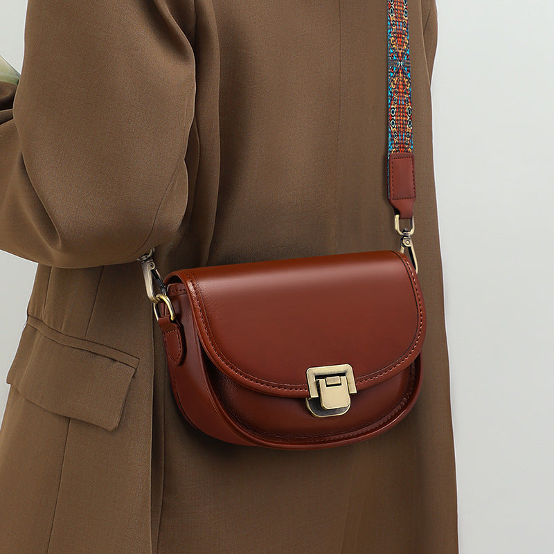 Elegant Flap Saddle Bag for Women - Stylish Crossbody Purse with Adjustable Strap | Perfect for Work, Travel & Everyday Use