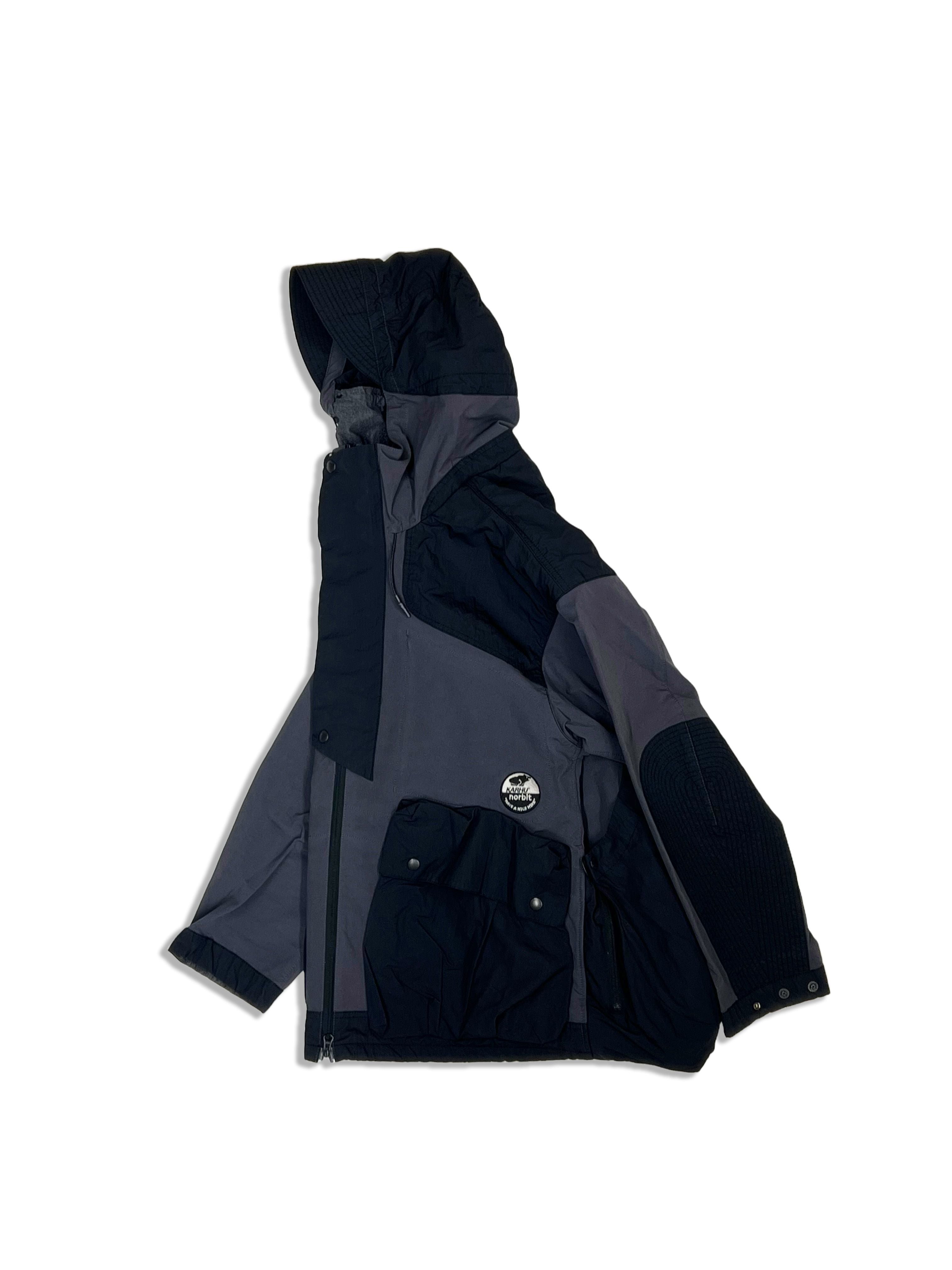 KARHU X NORBIT HIKE HOODIE JACKET - Waterproof Windbreaker for Outdoor Adventures - Gray Hiking Jacket for Men & Women - Perfect for Camping, Hiking and Mountain Climbing