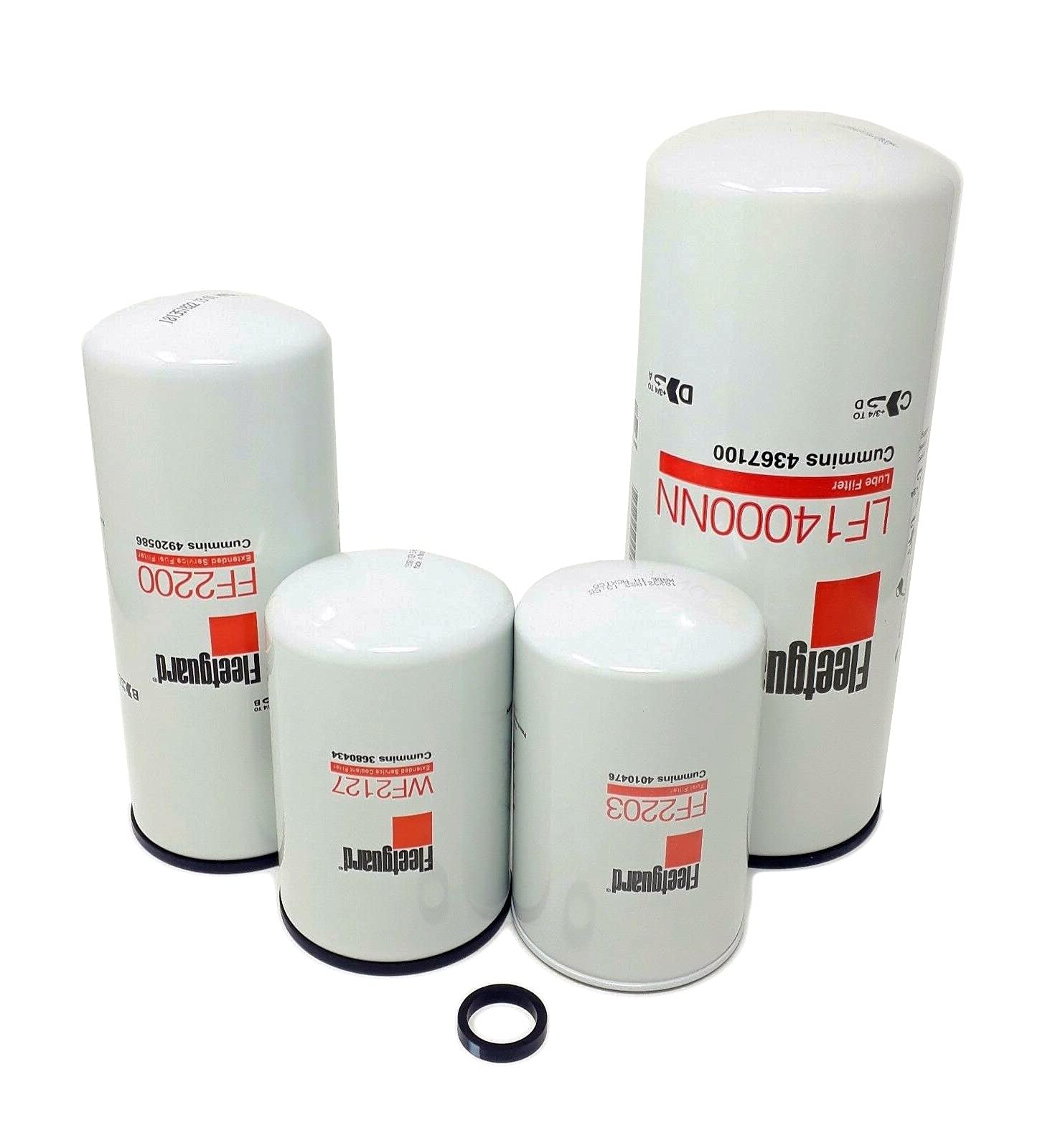 Fleetguard Maintenance Filter Kit for ISX Cummins Engines (Pre-2010) - 50,000 Mile Replacement - Heavy Duty Truck & Fleet Vehicle Air, Oil & Fuel Filtration System