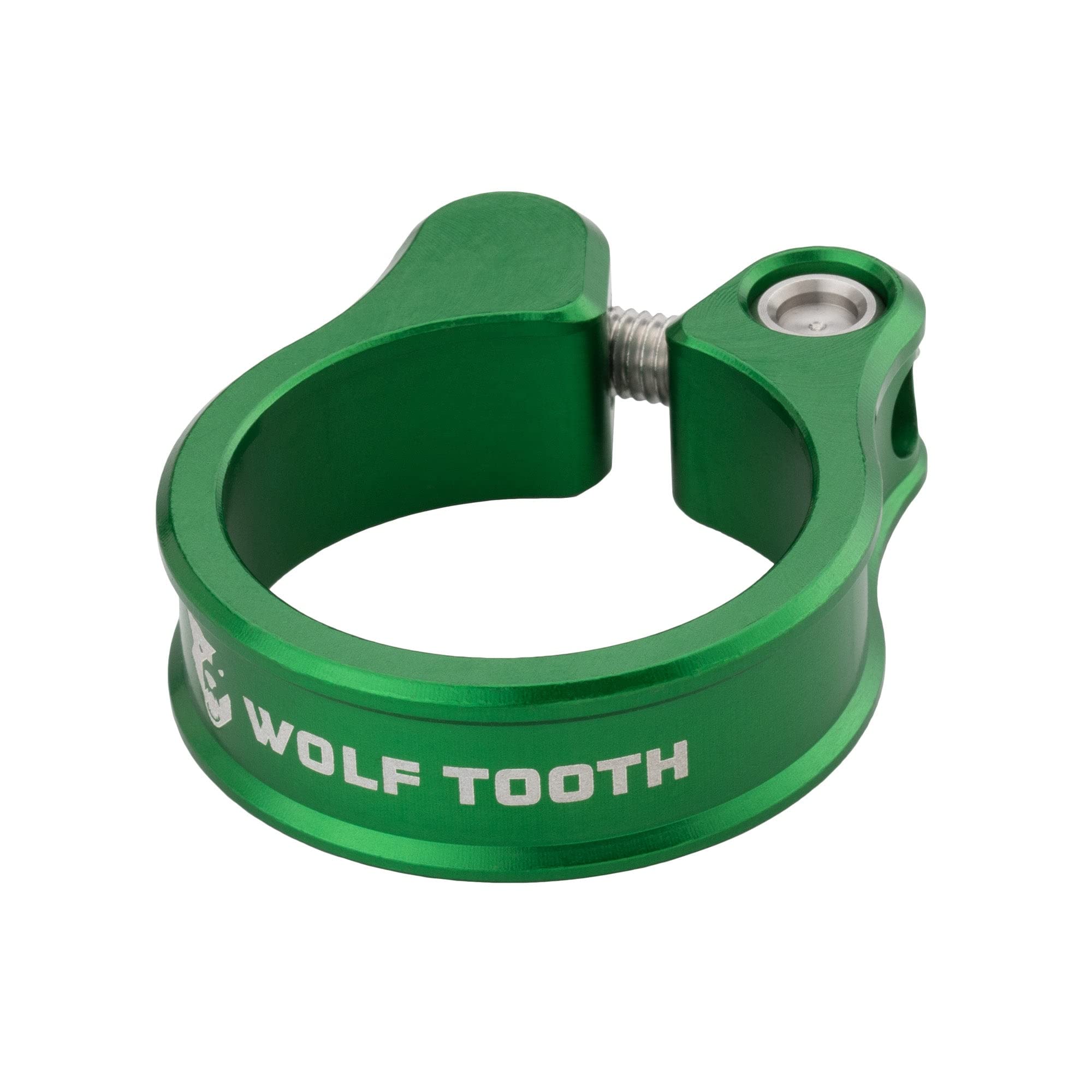 Wolf Tooth Precision-Machined Seatpost Clamp - Lightweight & Durable Bike Seat Clamp for MTB, Road & Gravel Bikes - Perfect for Trail Riding, Commuting & Performance Cycling