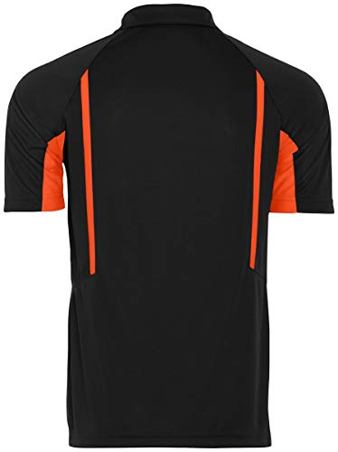 Black/Orange