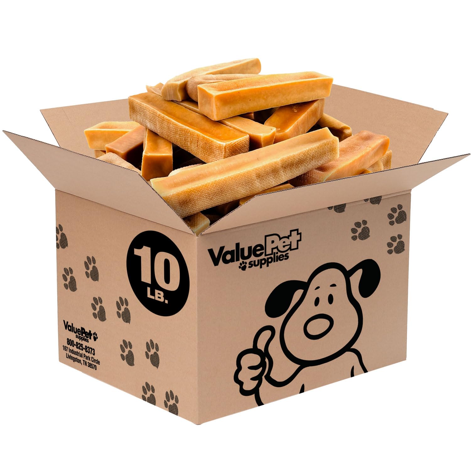 Premium Himalayan Yak Cheese Dog Chews - Extra Large 10lb Bulk Pack for Aggressive Chewers | All-Natural, Healthy & Safe Low-Odor Treats | Made in Nepal with Yak Milk | Perfect for Training, Dental Health & Long-Lasting Chewing Satisfaction