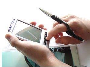 Grandee Ring Pen - Ergonomic Ballpoint with 2 Refills for Office & Writing