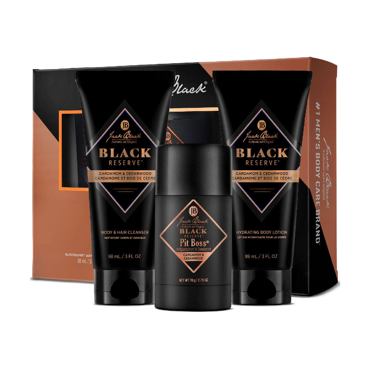 Black Reserve Body Collection - Premium Skincare Set for Radiant & Hydrated Skin | Perfect for Daily Routine & Spa Nights