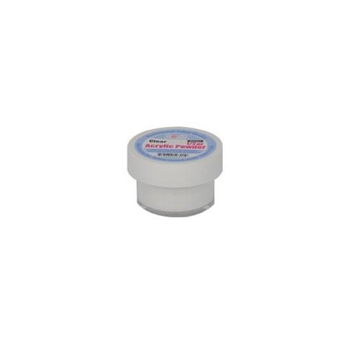 Sassi Acrylic Powder Clear 0.5oz - Professional Nail Strengthener for Nail Art, Manicure & Pedicure | Long-Lasting Nail Extension & Decoration | Perfect for Salon & Home Nail Care