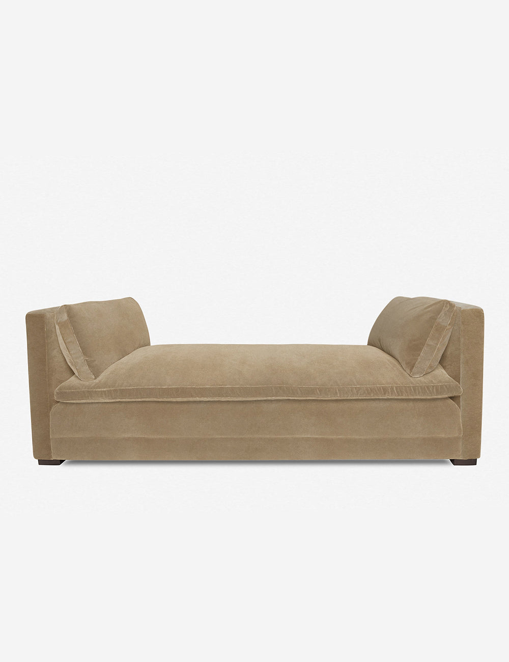 Elvie Chaise - Modern Lounge Chair for Living Room, Bedroom & Office - Comfortable Upholstered Accent Chair with Wooden Legs - Perfect for Relaxing, Reading & Decorating Your Home