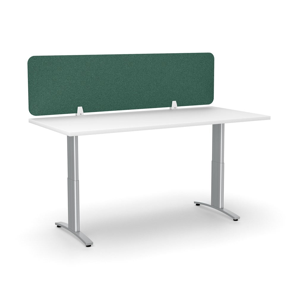 Boyd Acoustic Desk Screen - Sound Absorbing Office Partition for Privacy & Noise Reduction - Perfect for Open Offices, Home Workspaces & Conference Rooms