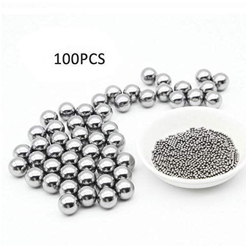 Stainless Steel Paint Mixing Balls - 100 Pcs 5.5mm (0.22