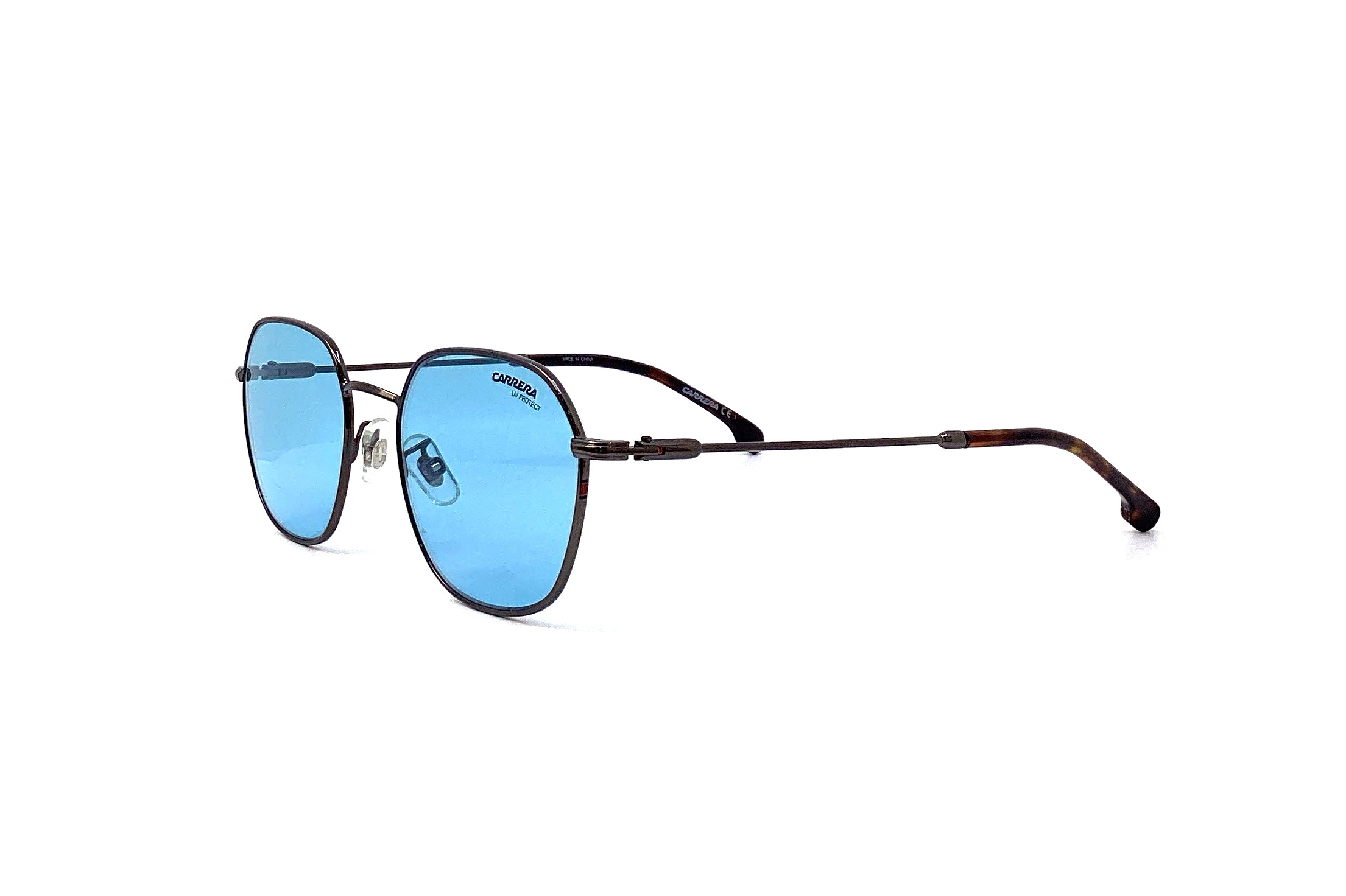 Carrera 180F/S Blue Sunglasses - Polarized UV Protection for Men & Women - Perfect for Driving, Running, and Outdoor Sports