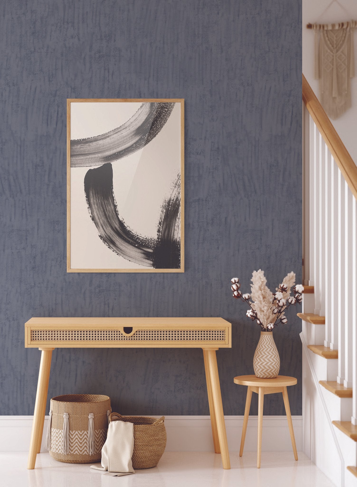 Premium Fusain Charcoal & Stylish Wallpaper Set - Perfect for Home Decor, Art Projects, and Interior Design
