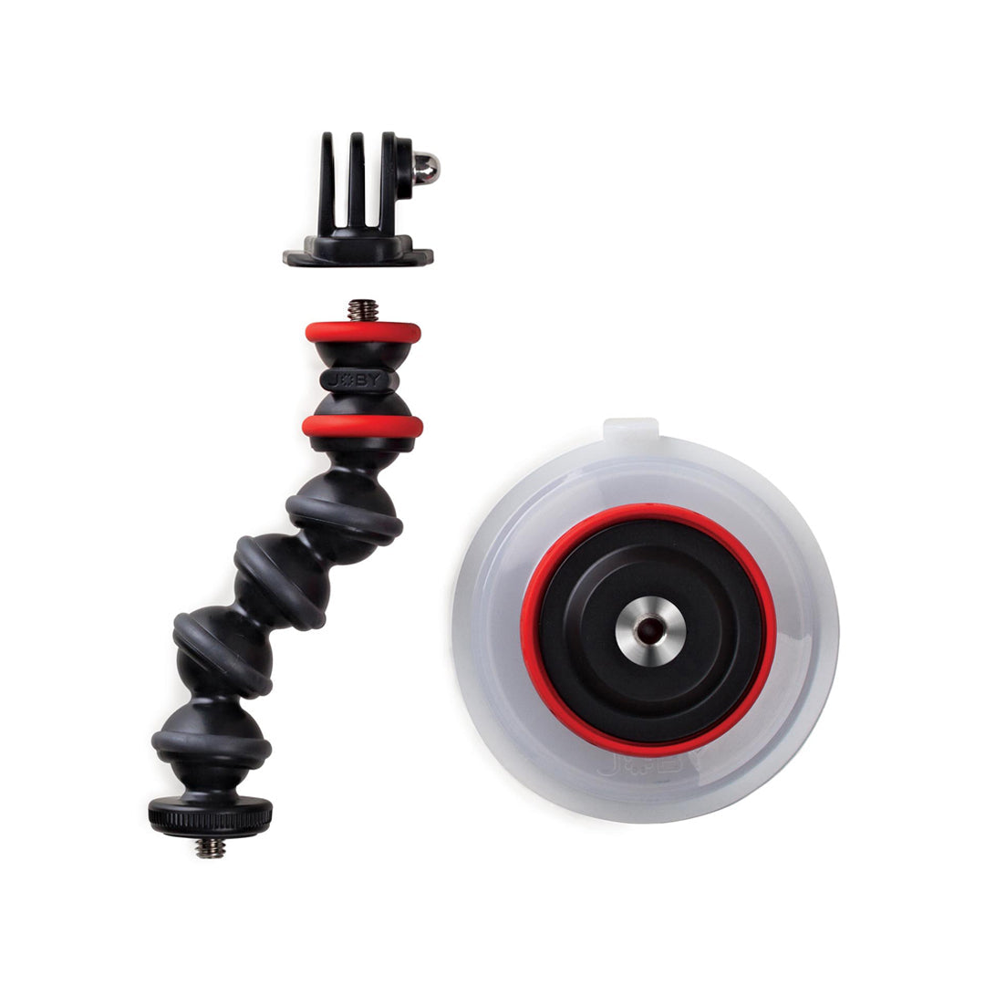 JOBY Suction Cup and GorillaPod® Arm - Flexible Phone Mount for Vlogging, Photography & Hands-Free Video Calls - Perfect for Cars, Desks, and Home Use