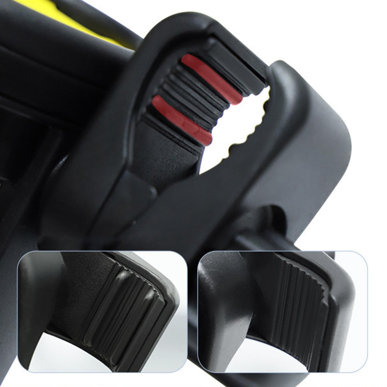 Universal Stroller Cup Holder with Rotating Phone Pocket - Durable Pram Bottle Organizer for Coffee, Drinks & Toddler Bottles | Perfect for Baby Strollers, Shopping Carts & Wheelchairs