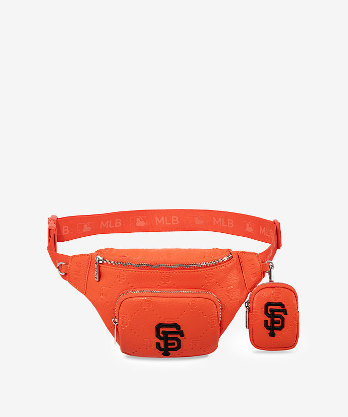 MLB San Francisco Giants Fanny Pack Waist Bag - Adjustable Belt for Men Women - Perfect for Sports, Hiking, Travel & Concerts