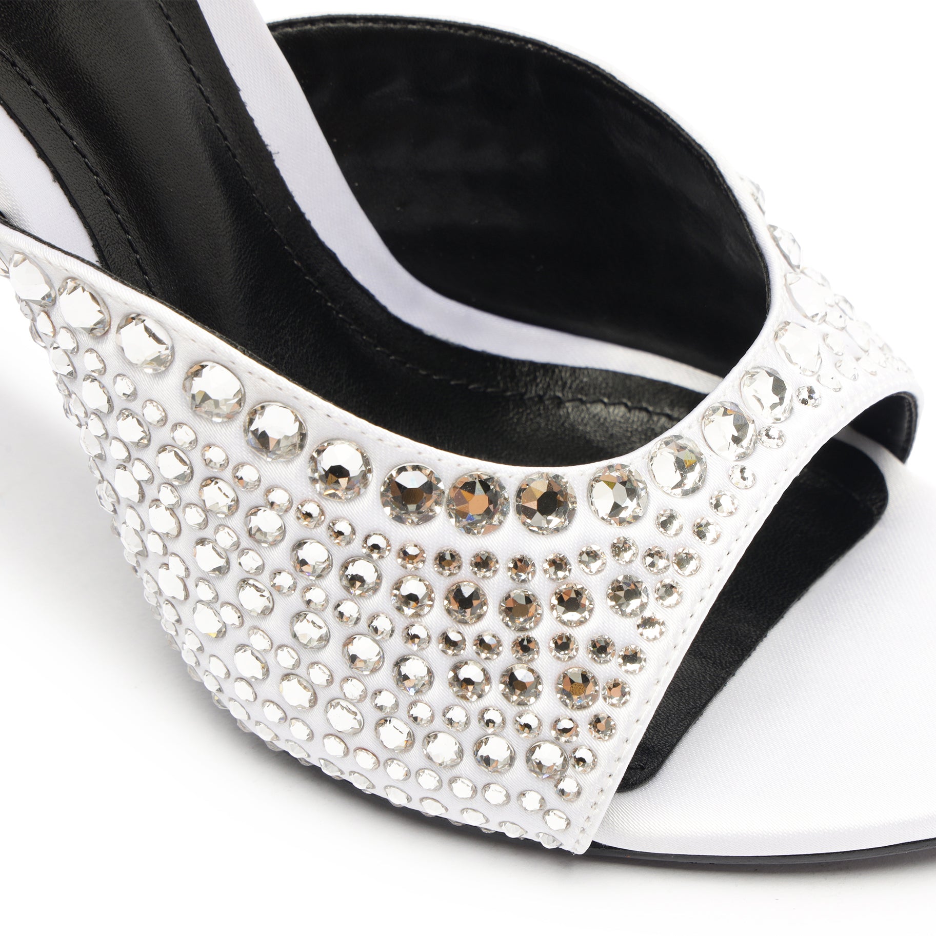 Louise Women's Satin Heeled Sandals - Elegant Dress Shoes for Weddings, Parties & Special Occasions
