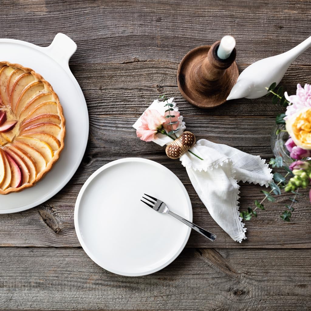 Villeroy & Boch Artesano Original 16-Piece Dinnerware Set for 4 - Premium German Porcelain Plates & Bowls | Microwave & Dishwasher Safe White Dinnerware | Perfect for Family Dining, Dinner Parties & Restaurant Use