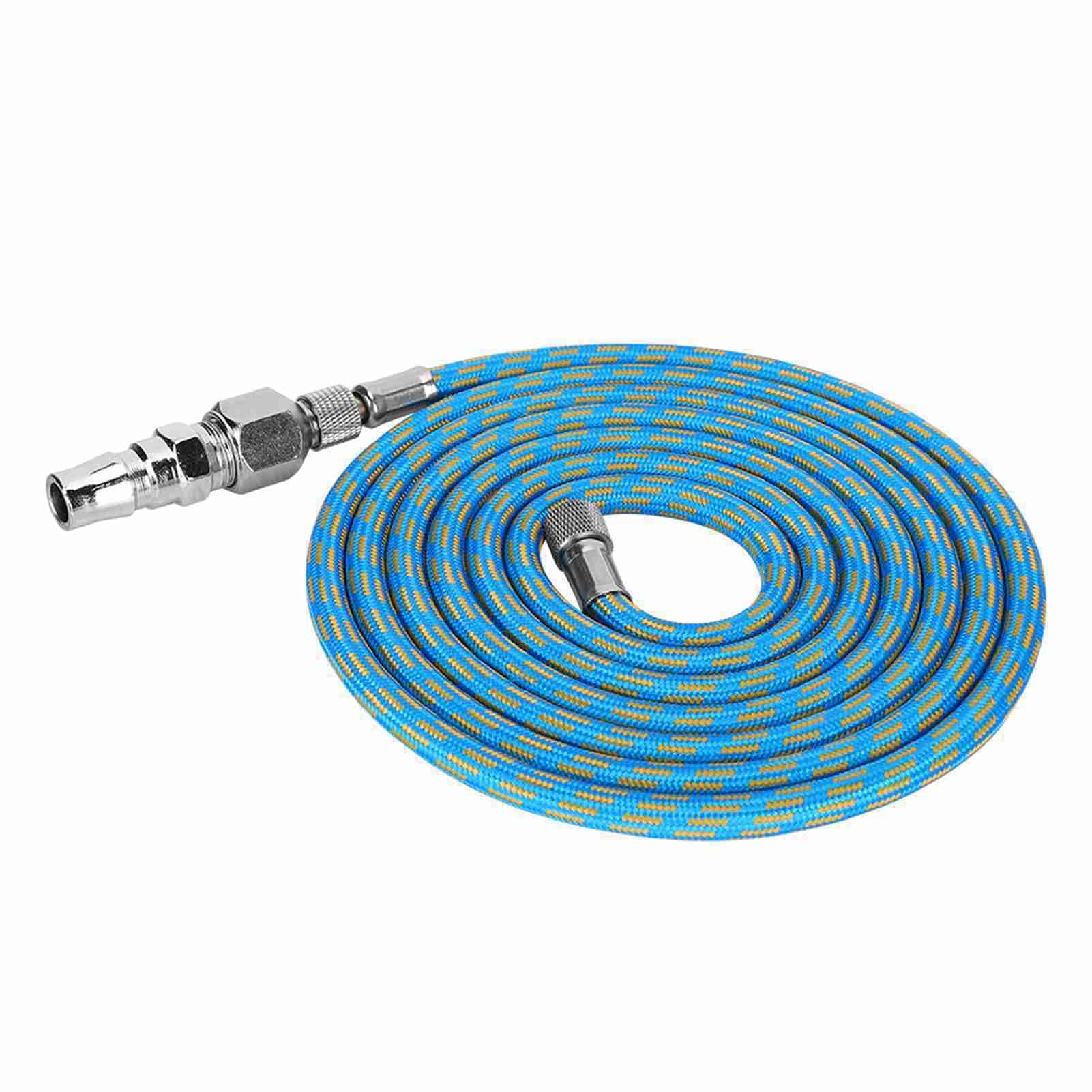 Premium Nylon Braided Airbrush Hose Adapter Kit - 1/8